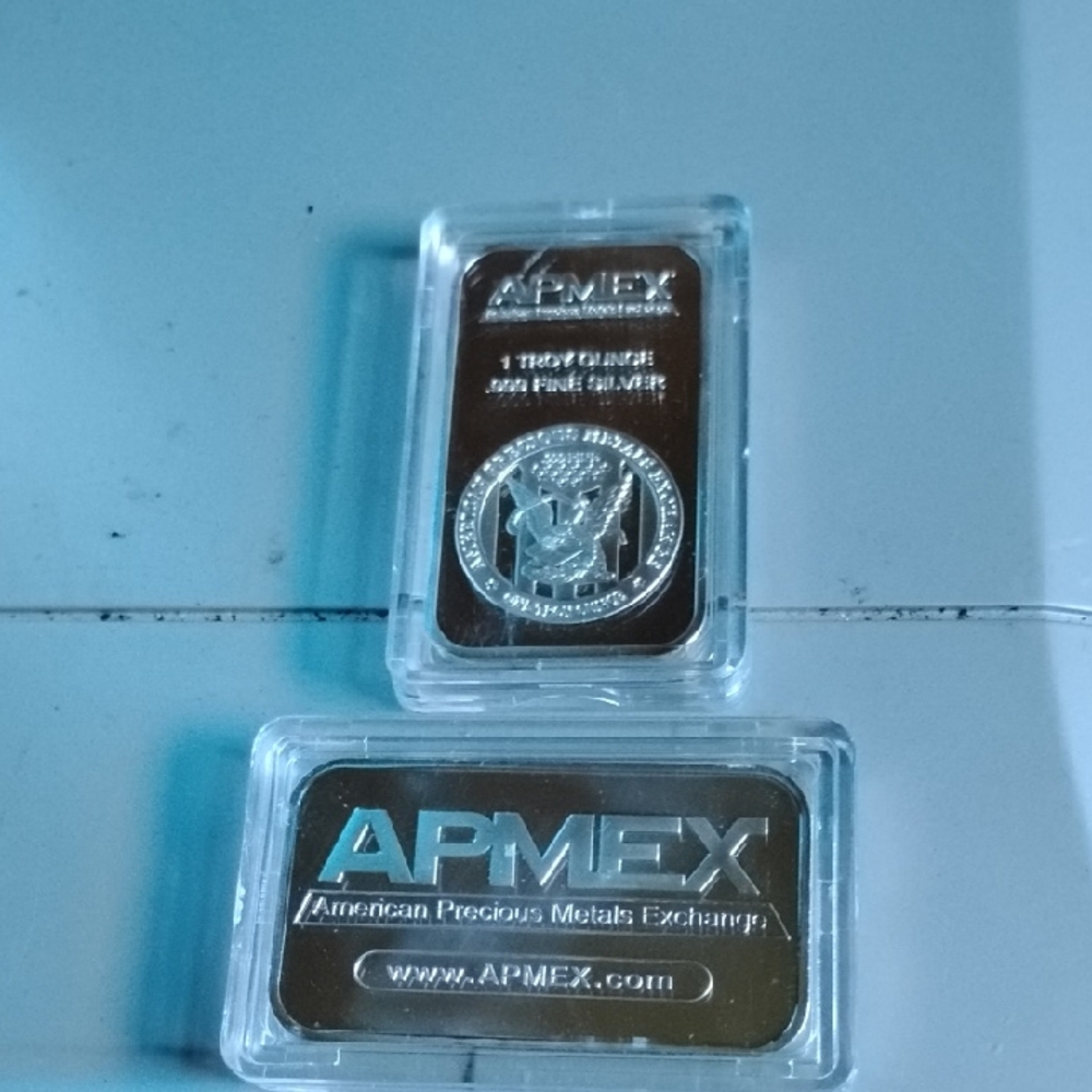 APMEX Silver Bullion Bar